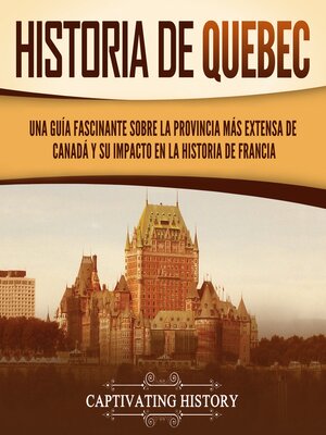 cover image of Historia de Quebec